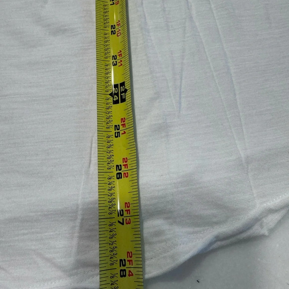 NEW Pilcro Anthropologie White V-Neck Cotton  Blend Shirt Size 3X - Picture 6 of 10